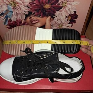 Black and White Sneakers